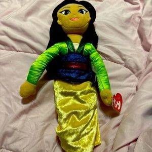 Disney TY Sparkle Mulan Plush